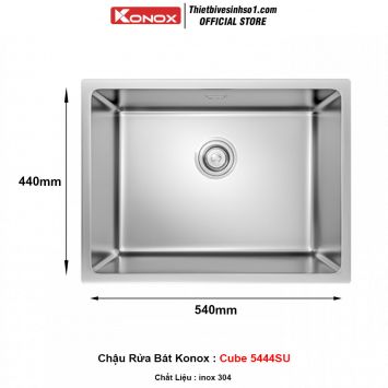 Chậu Rửa Bát Konox Cube 5444SU
