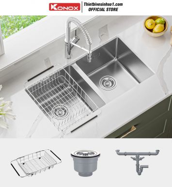 Chậu Rửa Bát Konox Cube 7544DU