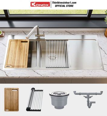 Chậu Rửa Bát Konox KN11650TD-BP