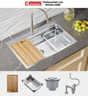 Chậu Rửa Bát Konox KN7650TS