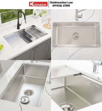 Chậu Rửa Bát Konox KN8146SU Dekor