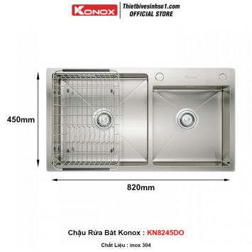Chậu Rửa Bát Konox KN8245DO