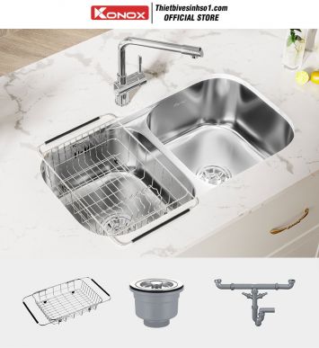 Chậu Rửa Bát Konox KN8246DUA