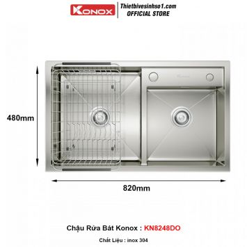Chậu Rửa Bát Konox KN8248DO