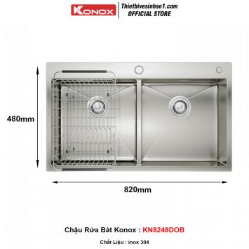 Chậu Rửa Bát Konox KN8248DOB