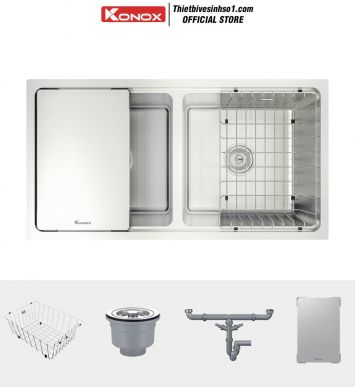 Chậu Rửa Bát Konox KN8646DU Dekor