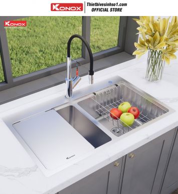 Chậu Rửa Bát Konox KN8651TD Dekor