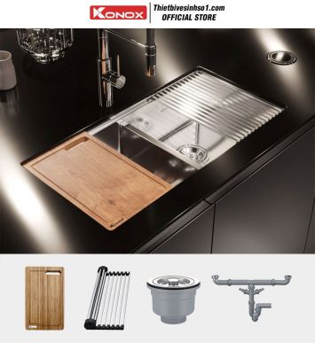 Chậu Rửa Bát Konox KN8745DUB