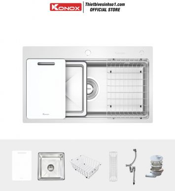 Chậu Rửa Bát Konox KN8751TS Dekor