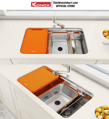 Chậu Rửa Bát Konox R50 Tari 8047SU