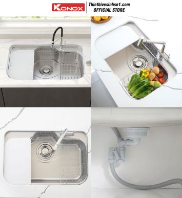Chậu Rửa Bát Konox Tari 7851SR