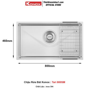 Chậu Rửa Bát Konox Tari 800SM
