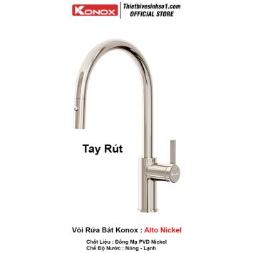 Vòi Rửa Bát Konox Alto Nickel