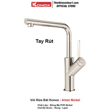 Vòi Rửa Bát Konox Artan Nickel