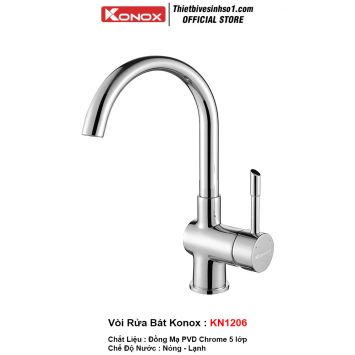 Vòi Rửa Bát Konox KN1206
