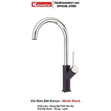 Vòi Rửa Bát Konox Modo Black