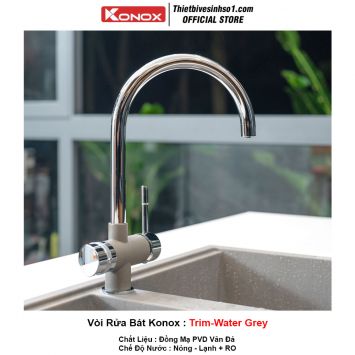 Vòi Rửa Bát Konox Trim Water Grey