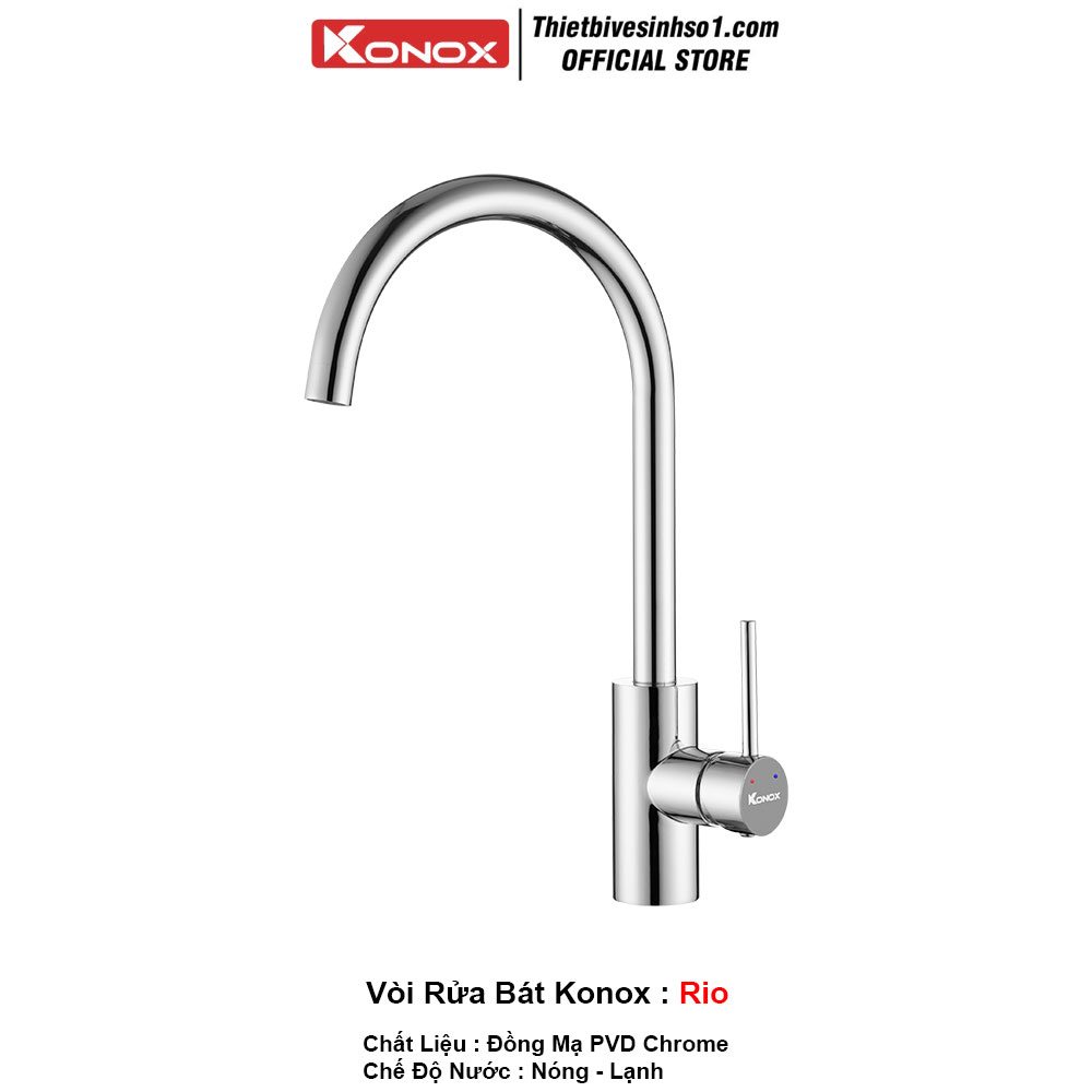 Vòi Rửa Bát Konox Rio Vòi Rửa Bát Konox Rio