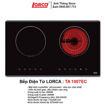 Bếp Điện Từ Lorca TA 1007EC