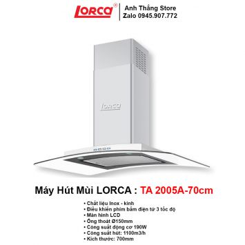 Máy Hút Mùi Lorca TA 2005A-70cm
