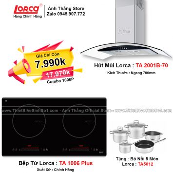 Combo Thiết Bị Bếp Lorca 1006P