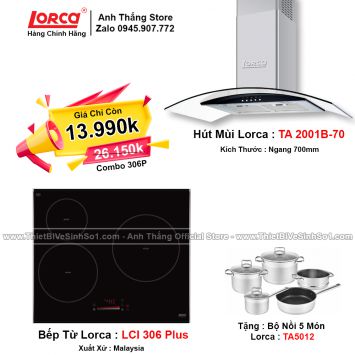 Combo Thiết Bị Bếp Lorca 306P