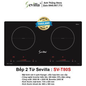 Bếp 2 Từ Sevilla SV-T80S