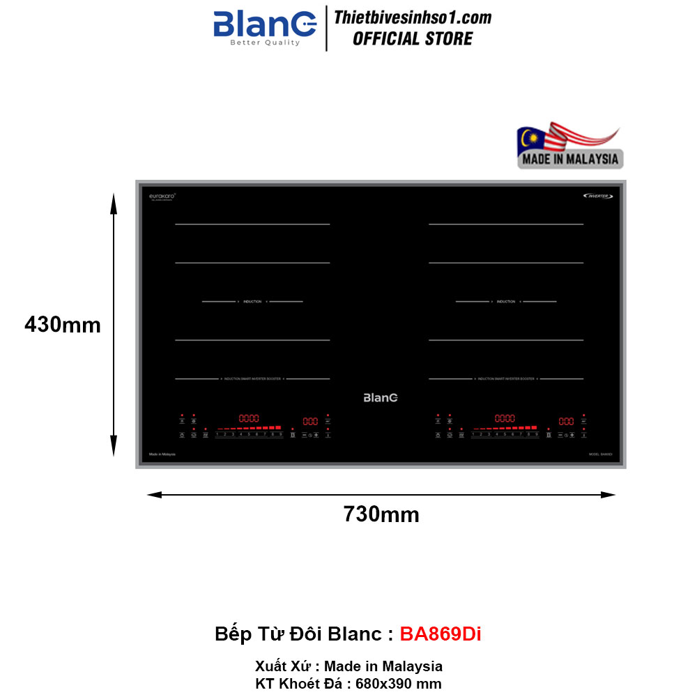 Bếp Từ Blanc BA869Di
