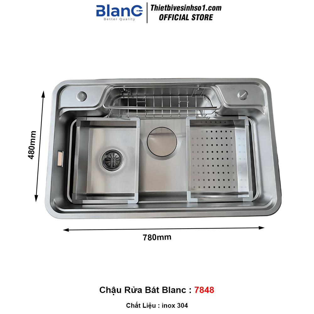 Chậu Rửa Bát Blanc 7848