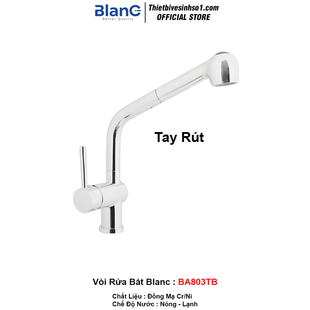 Vòi Rửa Bát Blanc BA803TB