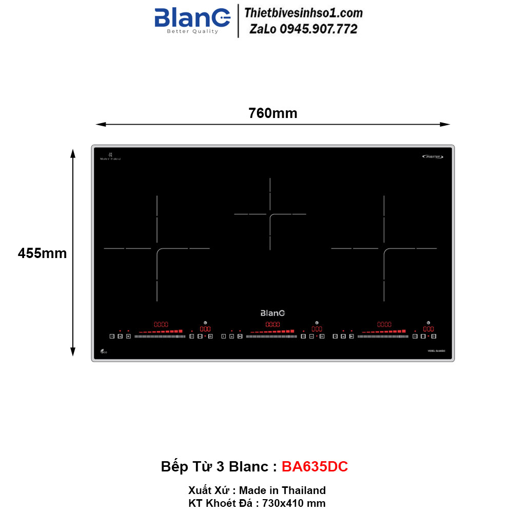 Bếp Từ Blanc BA635DC