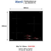 Bếp Từ Blanc BA633BK