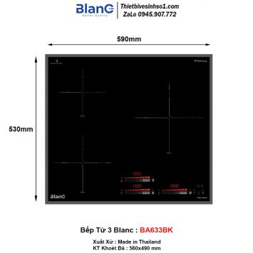 Bếp Từ Blanc BA633BK