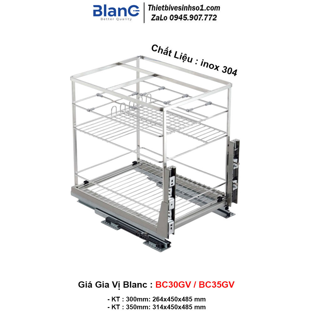 Giá Gia Vị Blanc BC30GV/BC35GV