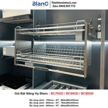 Giá Bát Nâng Hạ Blanc BC70GD-BC80GD-BC90GD