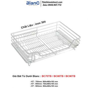 Giá Bát Tủ Dưới Blanc BC70TB-BC80TB-BC90TB