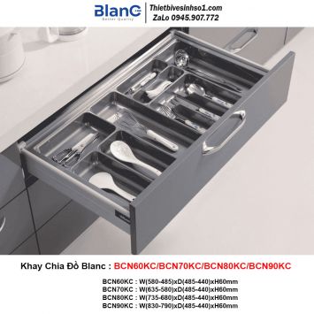 Khay Chia Đồ Blanc BCN60KC-BCN70KC-BCN80KC-BCN90KC