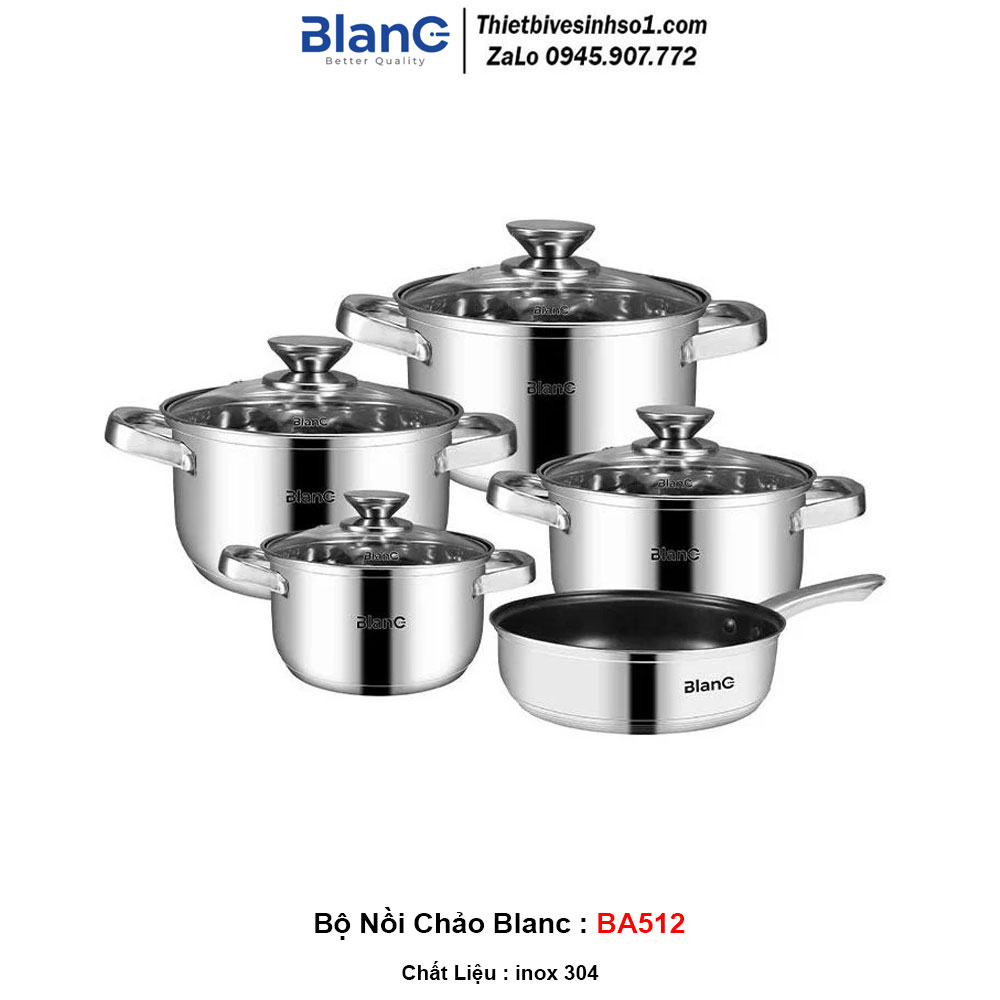 Bộ Nồi Blanc BA512