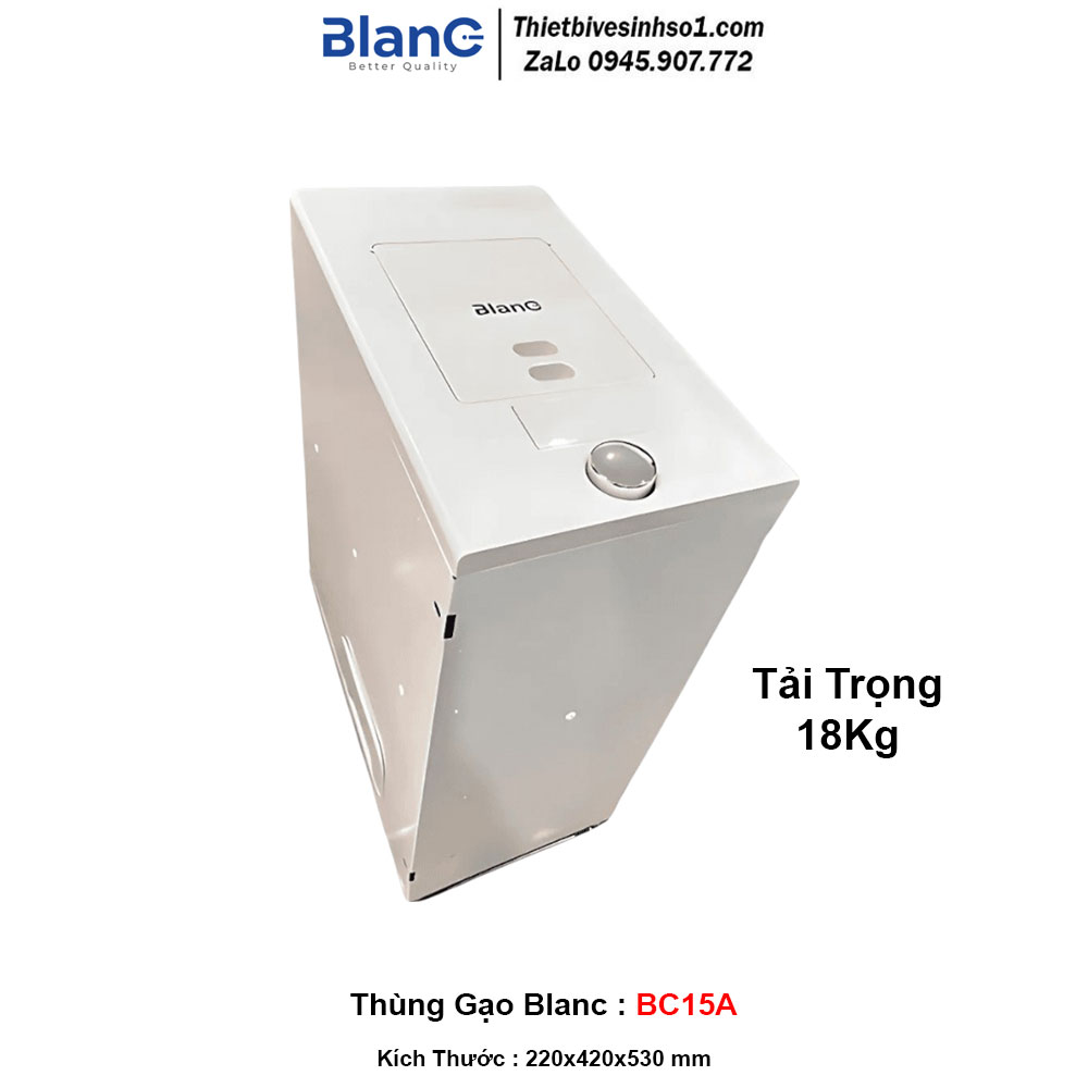 Thùng Gạo Blanc BC15A