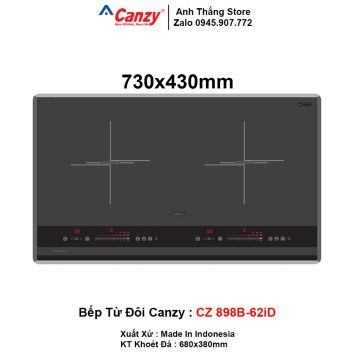 Bếp Từ Canzy CZ-898B 62iD