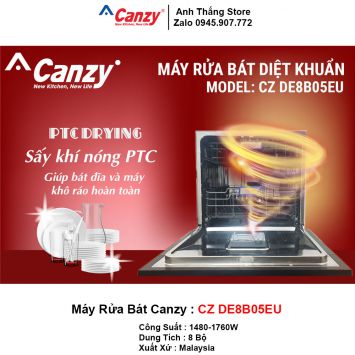 Máy Rửa Bát Canzy CZ-DE8B05EU