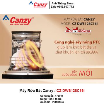 Máy Rửa Bát Canzy CZ-DWS128C16I