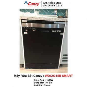 Máy Rửa Bát Canzy WDC0315B SMART