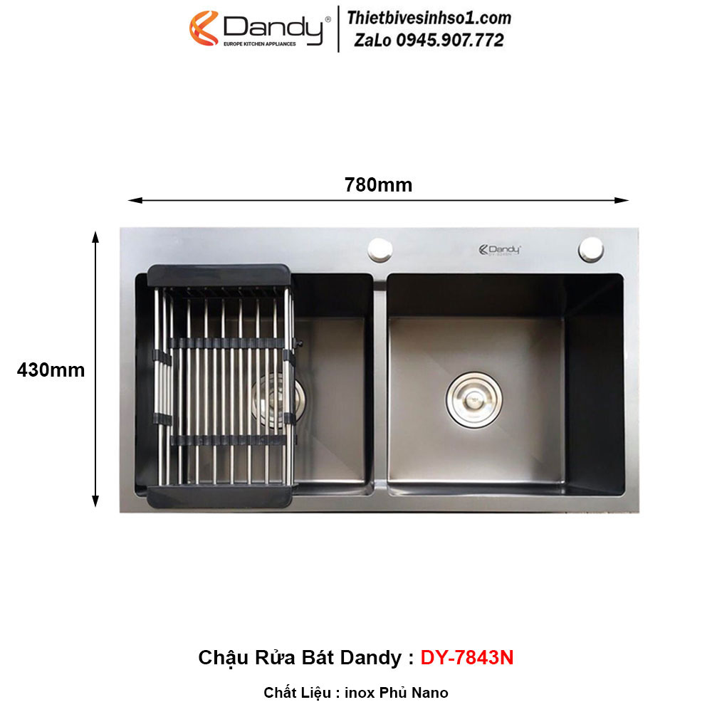 Chậu Rửa Bát Dandy DY-7843N