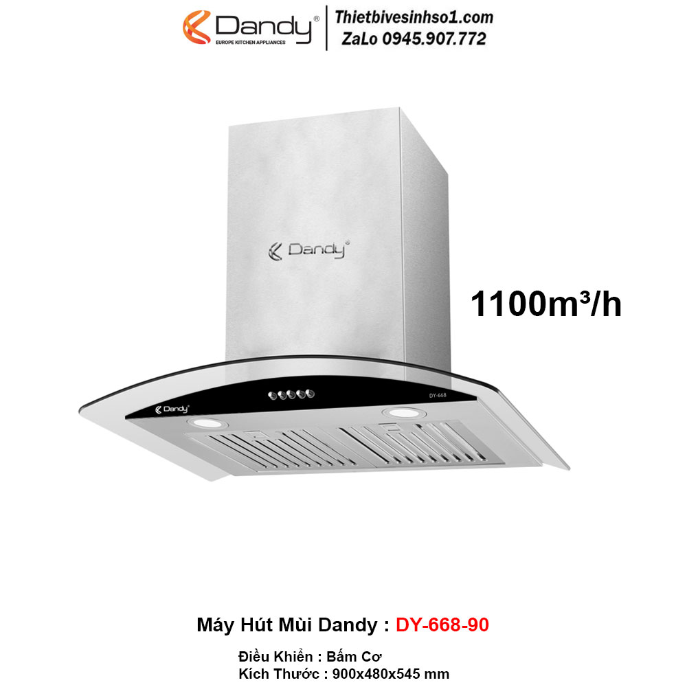 Máy Hút Mùi Dandy DY-668-90