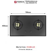 Bếp Gas Forza FZ-268 LUX