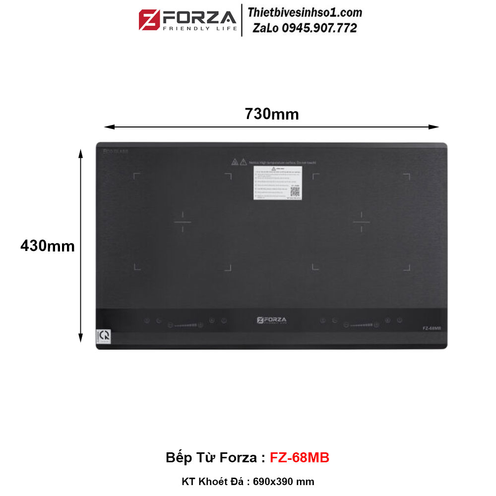 Bếp Từ Forza FZ-68MB
