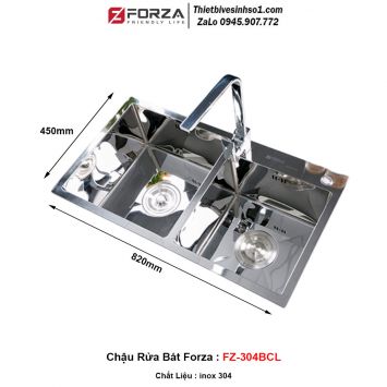 Chậu Rửa Bát Forza FZ-304BCL