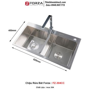 Chậu Rửa Bát Forza FZ-304CC