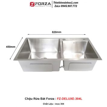 Chậu Rửa Bát Forza FZ-DELUXE-304L
